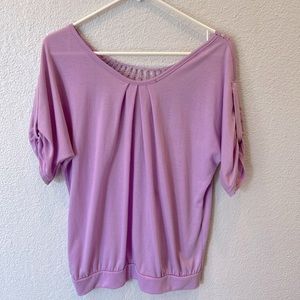 Cute crochet/lace back shirt